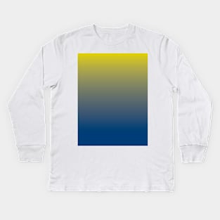 The Gold and Blue Kids Long Sleeve T-Shirt